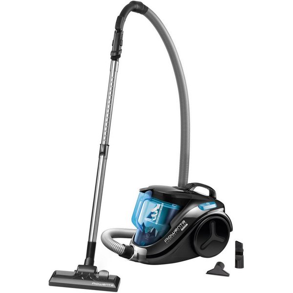 Rowenta Bodenstaubsauger Compact Power Cyclonic, beutellos, hohe Saugleistung auf Hartböden, 750 W, beutellos, leise, kompaktes Format, leichte Entleerung, hohe