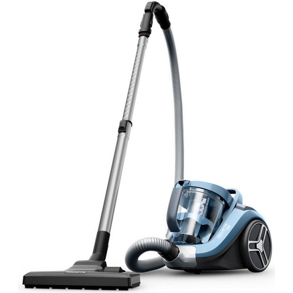 Rowenta Bodenstaubsauger Compact Power XXL, ohne Beutel, hohe Saugleistung, leicht & kompakt, 900 W, beutellos, XXL Fassungsvermögen, 99,98% Filtrierung, langes