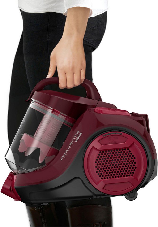 Rowenta Bodenstaubsauger Swift Power Cyclonic, ohne Beutel, hohe Saugleistung auf Hartböden, 750 W, beutellos, kompakte Größe, starke Leistung dank Effitech-Mot – Bild 3 von 5