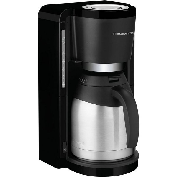 Rowenta Filterkaffeemaschine CT3818 Adagio Milano, 1,25l Kaffeekanne, 1x4, Edelstahl- Thermokanne, 10-15 Tassen, 1,25 L, Automatische Abschaltung