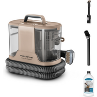Rowenta Teppichreinigungsgerät Clean it, tragbarer Fleckenentferner, austauschbare Reinigungsköpfe, 400 W, kompakt und leicht, beseitigt schnell und effizient F