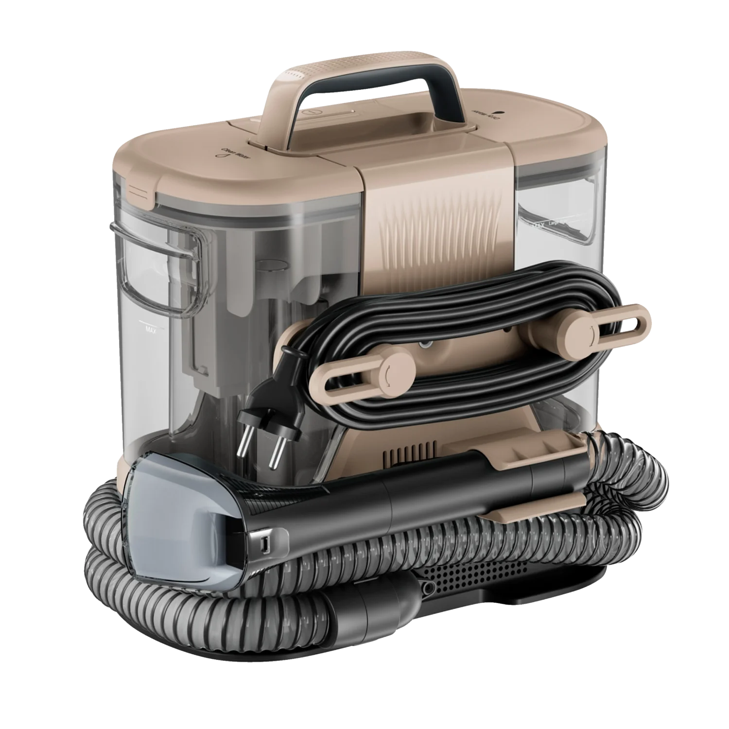 Rowenta Teppichreinigungsgerät Clean it, tragbarer Fleckenentferner, austauschbare Reinigungsköpfe, 400 W, kompakt und leicht, beseitigt schnell und effizient F – Bild 3 von 4
