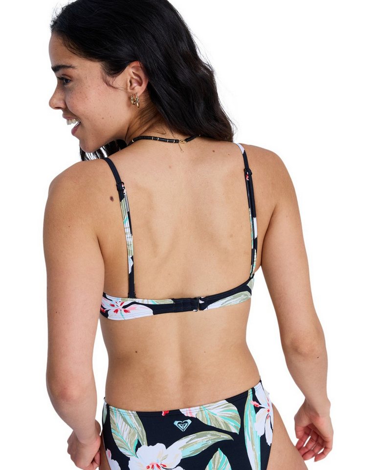 Roxy Bandeau-Bikini-Top Printed Essentials Wrap Bra – Bild 2 von 5