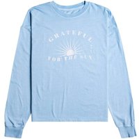 ROXY Damen Shirt BEAUTIFUL LIF D J TEES, Größe XL in Blau