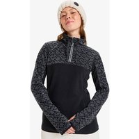 ROXY Damen Sweatshirt SAYNA HALF ZIP, Größe S in Schwarz