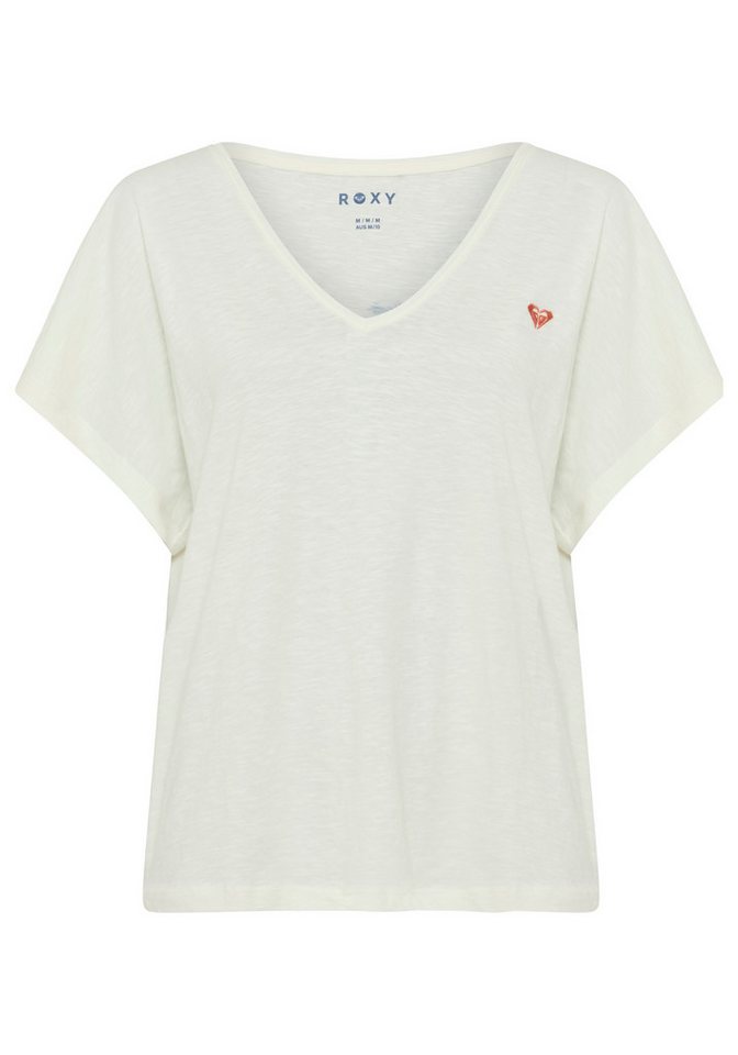 Roxy T-Shirt NIGHTFALL Kurzarm, aus Baumwolle, mit Rundhalsausschnitt – Bild 4 von 5