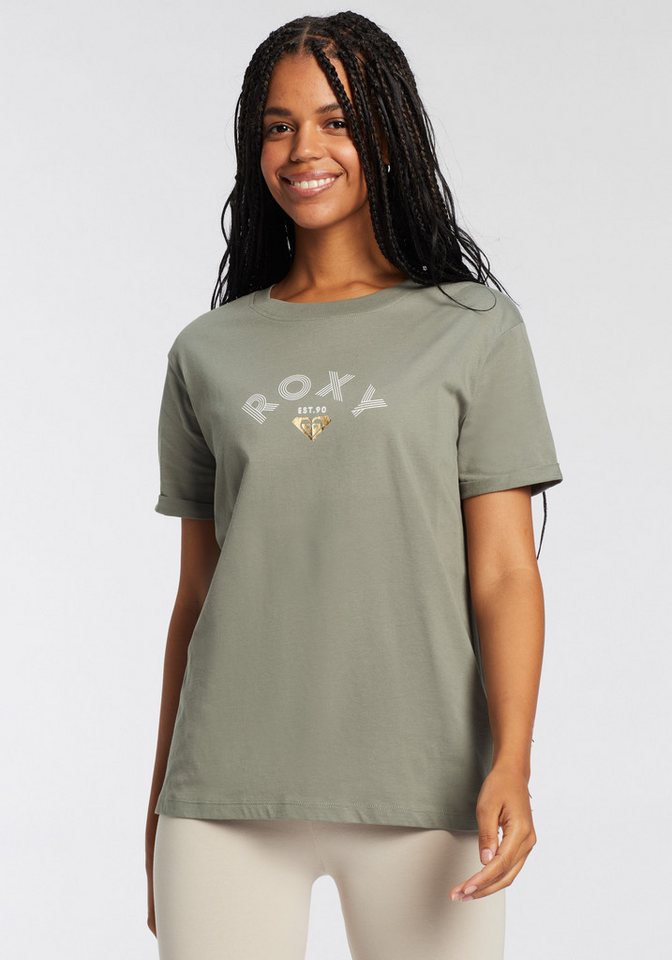 Roxy T-Shirt PACK SPARKLE EVENING BG (Packung, 2-tlg., Doppelpack) 2er-Pack, mit Rundhalsausschnitt, aus Baumwolle, pflegeleicht – Bild 3 von 5