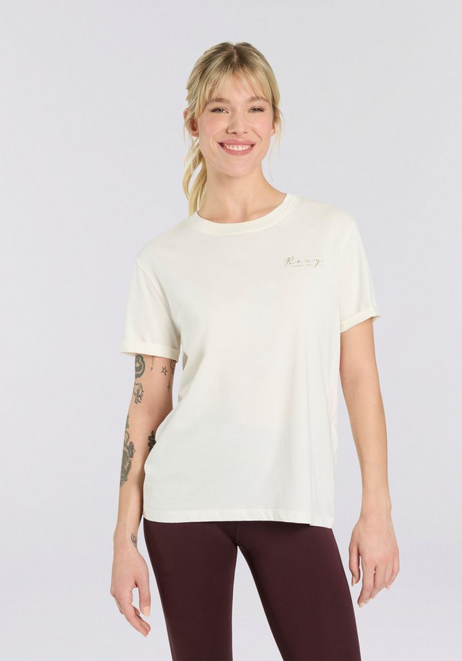 Roxy T-Shirt SPARKLE EVENING SCRIPT COOL (Packung, 2-tlg) Kurzarmdesign, aus Baumwolle, für Erwachsene – Bild 2 von 5