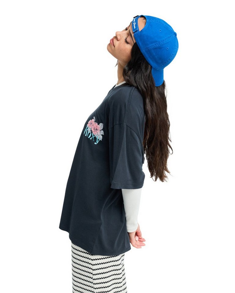 Roxy T-Shirt Talloversize Washed – Bild 3 von 5