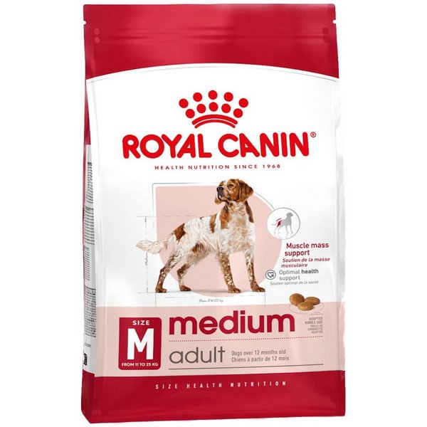 Royal Canin Medium Adult 4 kg, Trockenfutter für: Hund