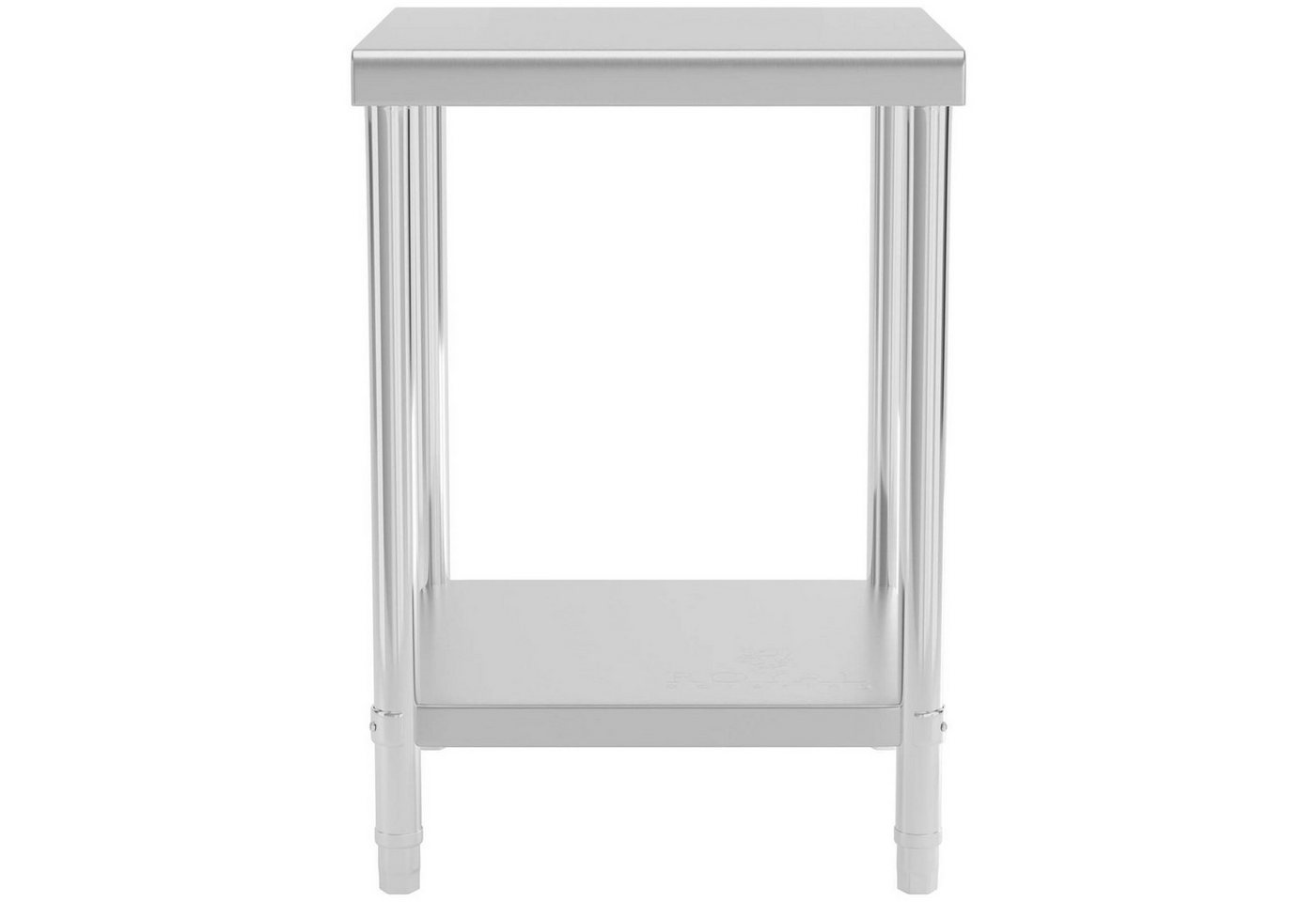 Royal Catering Arbeitstisch 60 x 60cm Edelstahltisch Edelstahl Zerlegetisch Gastro – Bild 5 von 5