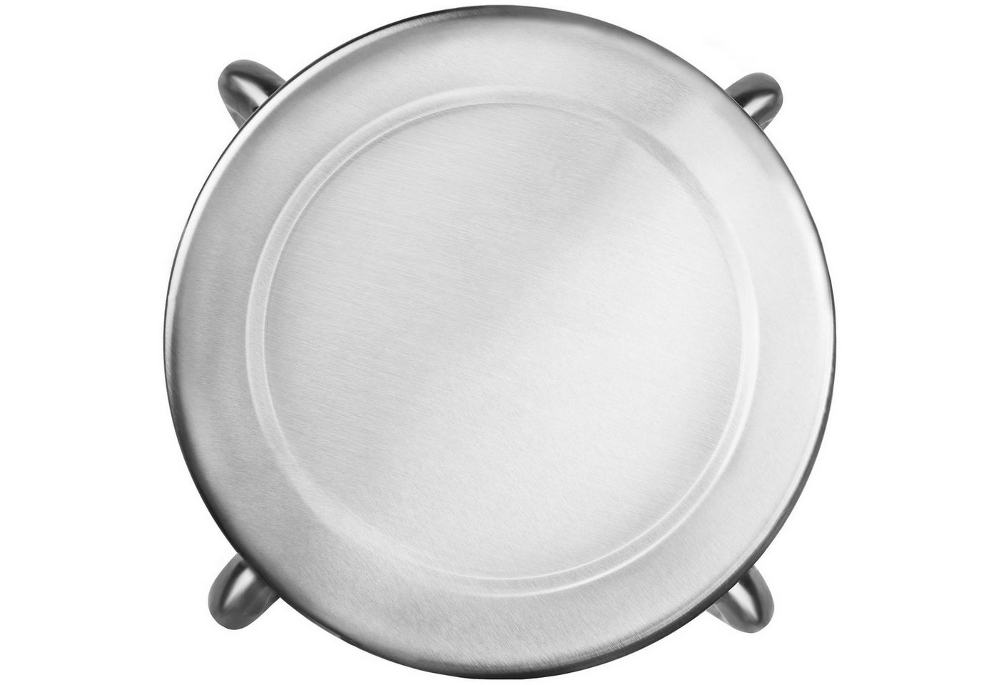 Royal Catering Barhocker Edelstahlhocker Küchenhocker Gastro Hocker Edelstahl Küche Bad Labor, Silbern – Bild 3 von 4