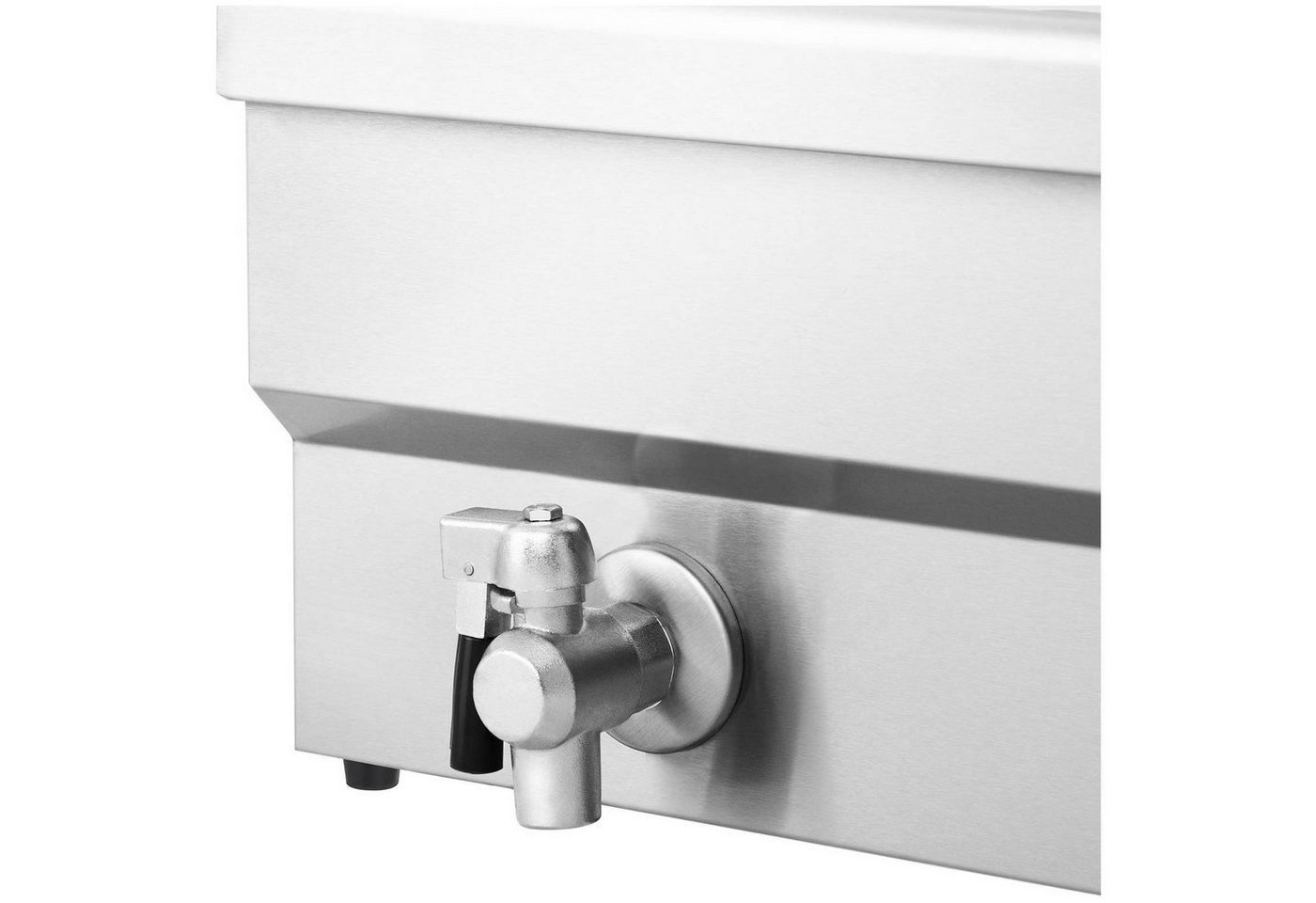 Royal Catering Fritteuse RCSF 16DTH, 12000 W, 2 x 16 L Doppel mit Ablasshahn Kaltzone 2 x 6000 W Profi Gastro 400 V – Bild 2 von 5