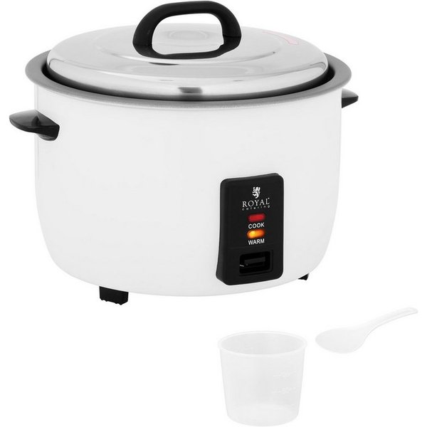 Royal Catering Reiskocher 13L Gastro Dampfkocher Reiskochtopf Gemüsegarer Warmhaltefunktion, 2000 W