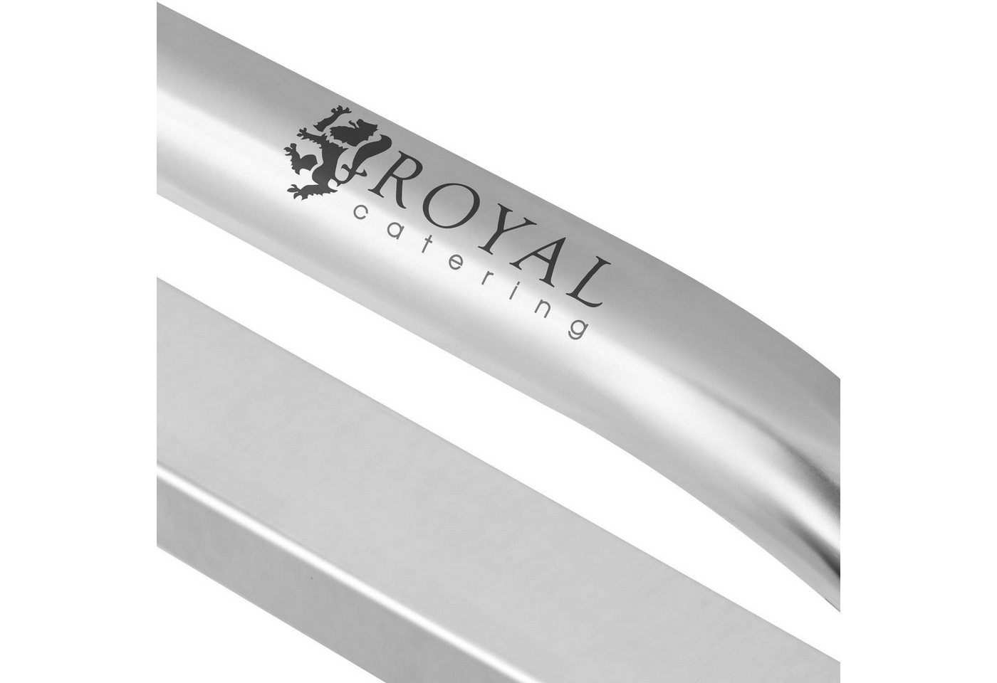Royal Catering Servierwagen 2 Borde Küchenwagen Transportwagen Teewagen Abräumwagen Gastro – Bild 5 von 5