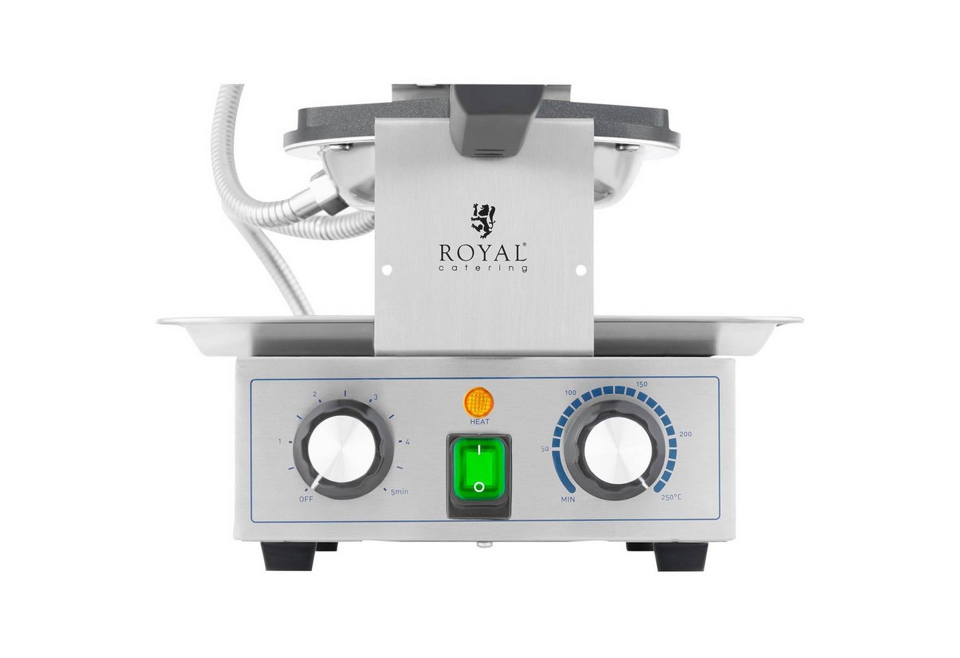 Royal Catering Waffeleisen Bubble Waffeln Maker Eierwaffeln Waffle Kuchen Round 50 - 250°C, 1,400 W – Bild 3 von 5