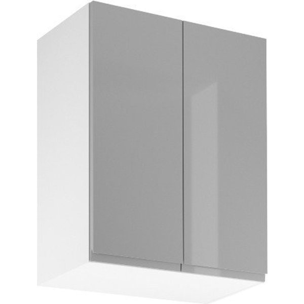 ROYAL24_MARKT Hängeschrank - Strahlender Glanz und klare Struktur für Ihre Küchenwand (Hängeschrank, 1-St., Velmora G60) Edles Material - Zeitgenössisch - Elega