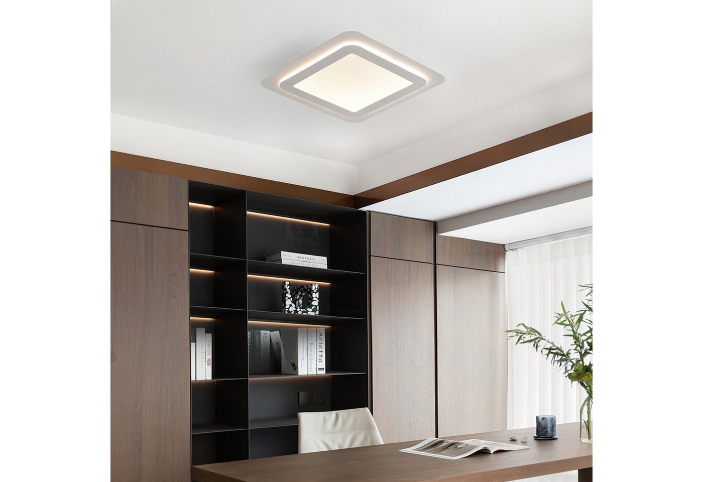 RRBEST LED Deckenleuchte LED Deckenlampe, 72CM Dimmbar Wohnzimmer Deckenleuchte, mit Fernbedienung und Memory Funktion – Bild 4 von 5