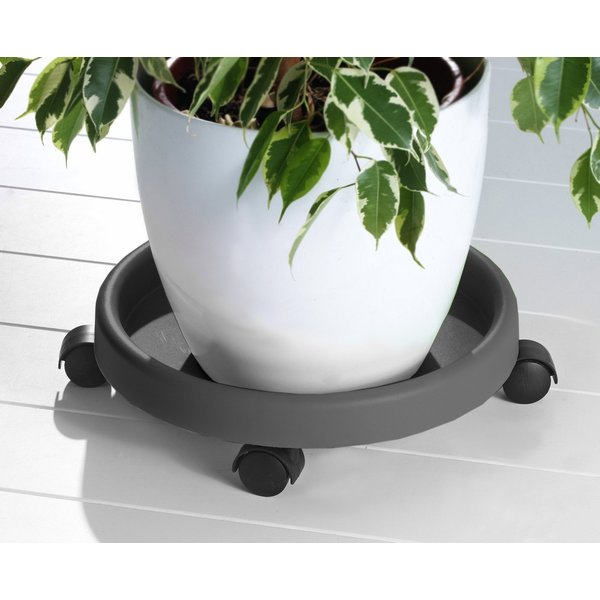 Ruco Blumentopfuntersetzer - Aufstellfläche bzw. Innenmaß ca. 30 cm, Set, 2-tlg., Kunststoff, Ø 34 cm