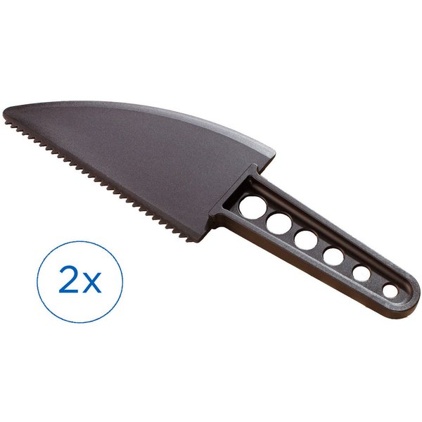 Ruco Tortenmesser, Antikratz-Tortenmesser/Tortenheber, 2er Set