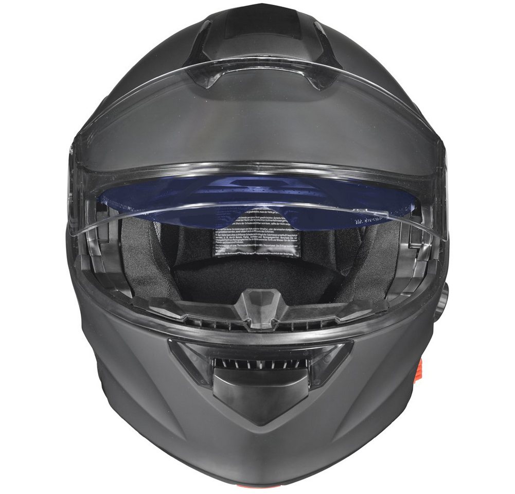 rueger-helmets Motorradhelm RS-983 Bluetooth Klapphelm Motorradhelm Conzept Motorrad Modular Helm ruegerRS-983 COM MattSchw XS – Bild 2 von 5