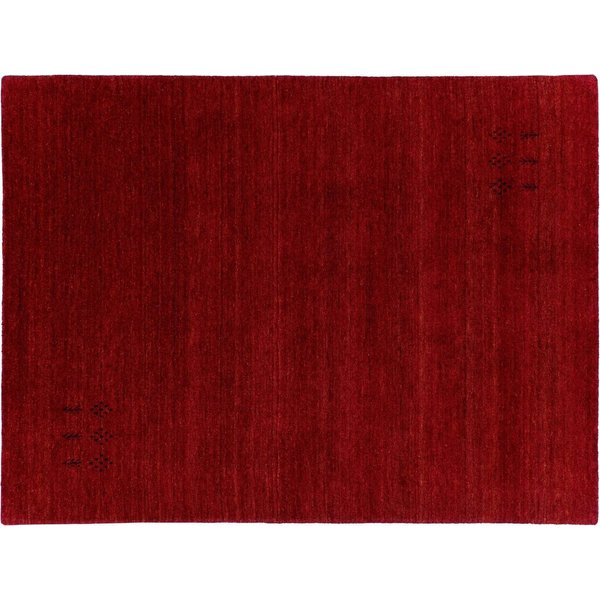 Rug Studios Teppich MARAND, Rechteckig, Höhe: 16 mm, Handgewebt, 40 x 60 cm, Rot