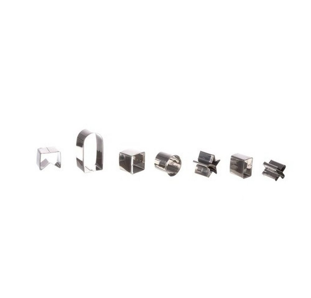 Ruhhy Ausstechform Stechform Lebkuchenhaus, Edelstahl, (Spar-Set, 10-St., Schneideset), präzises Ausschneiden auch bei gekühltem Teig möglich – Bild 3 von 5