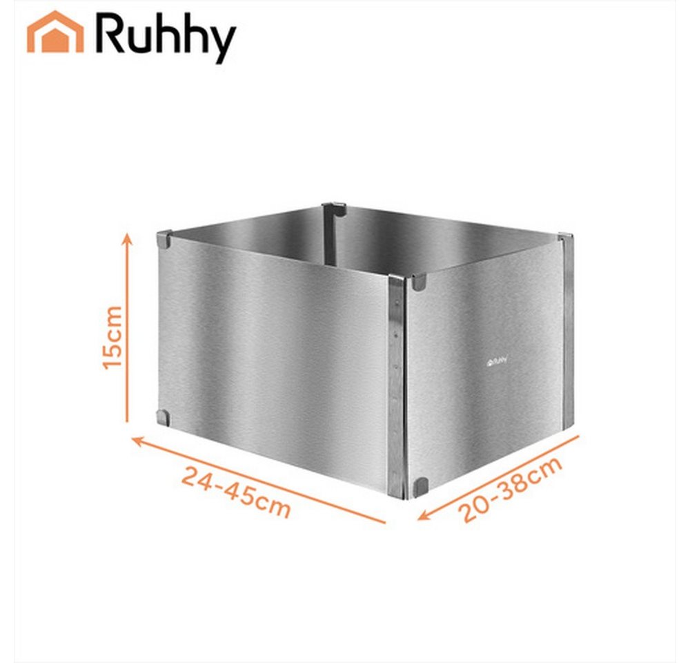 Ruhhy Backform Kuchenbackform Tortenrand, (Spar-Set 1-tlg), passt sich verschiedenen Rezepten und Backformen problemlos an – Bild 2 von 5