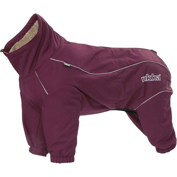 Rukka Hundeoverall Thermo-Overall weinrot