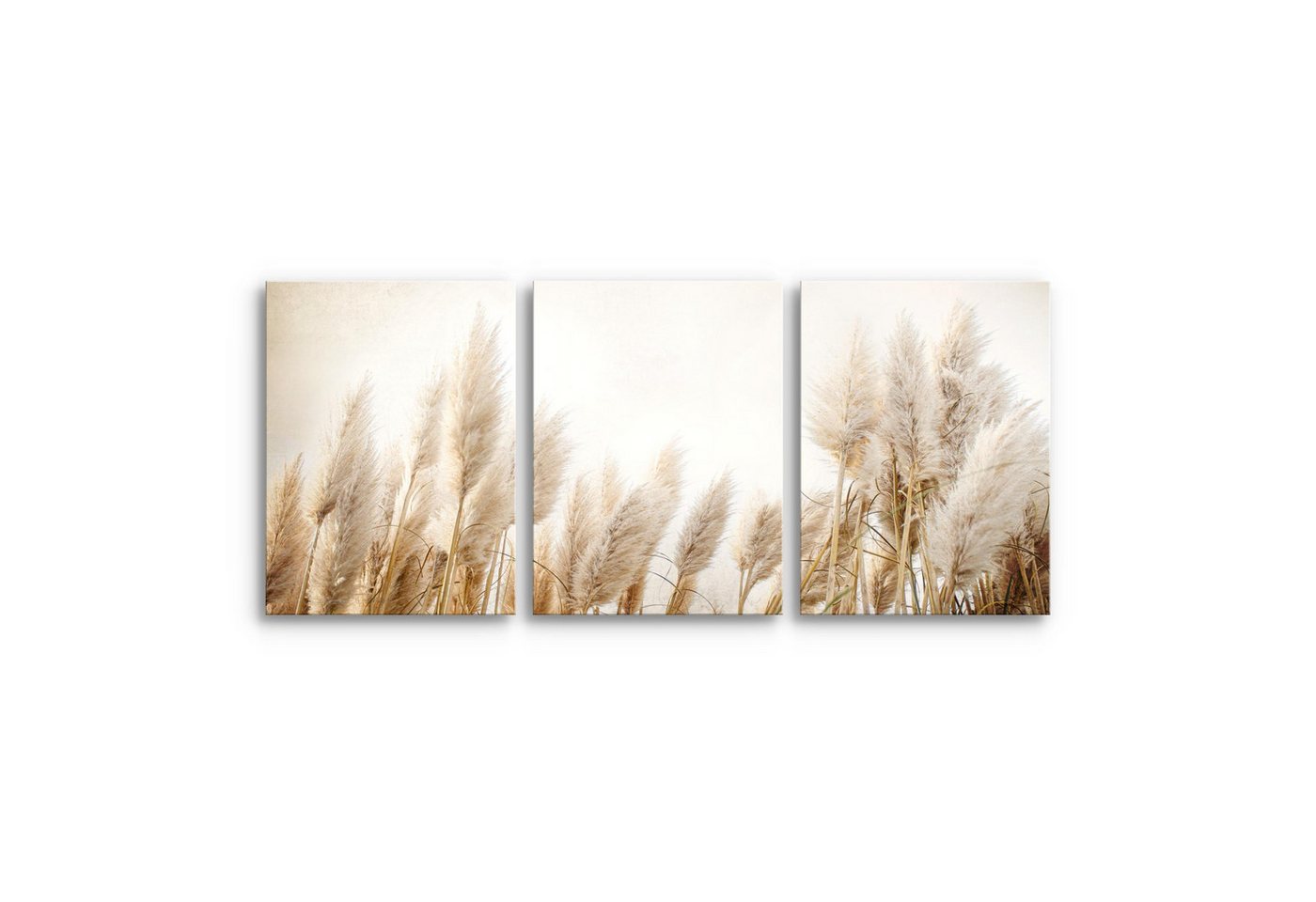 Runa Art Wandbild Boho Style Deko Bild Wohnzimmer Schlafzimmer Kunstdruck Beige – Bild 2 von 5