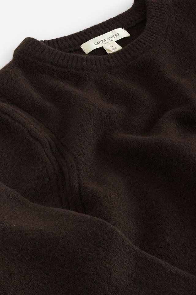 LAURA ASHLEY Rundhalspullover Laura Ashley Rundhalspullover mit Wollanteil (1-tlg) – Bild 3 von 5