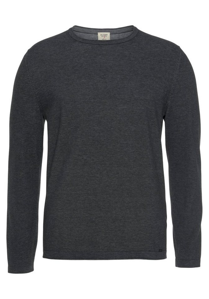 OLYMP Rundhalspullover OLYMP Strick Casual Crew Neck – Bild 5 von 5