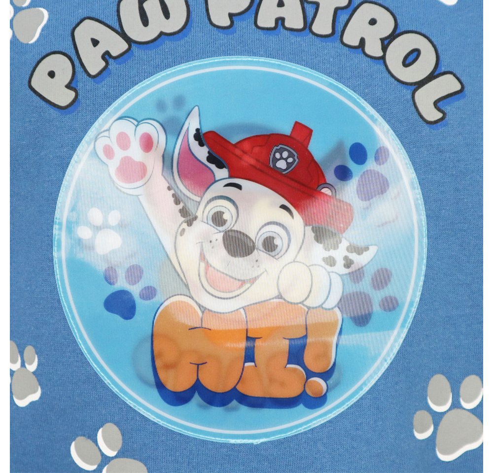 PAW PATROL Rundhalspullover Paw Patrol Kinder Jungen Pullover Sweater Wechselbild Gr. 98 bis 128 – Bild 2 von 5