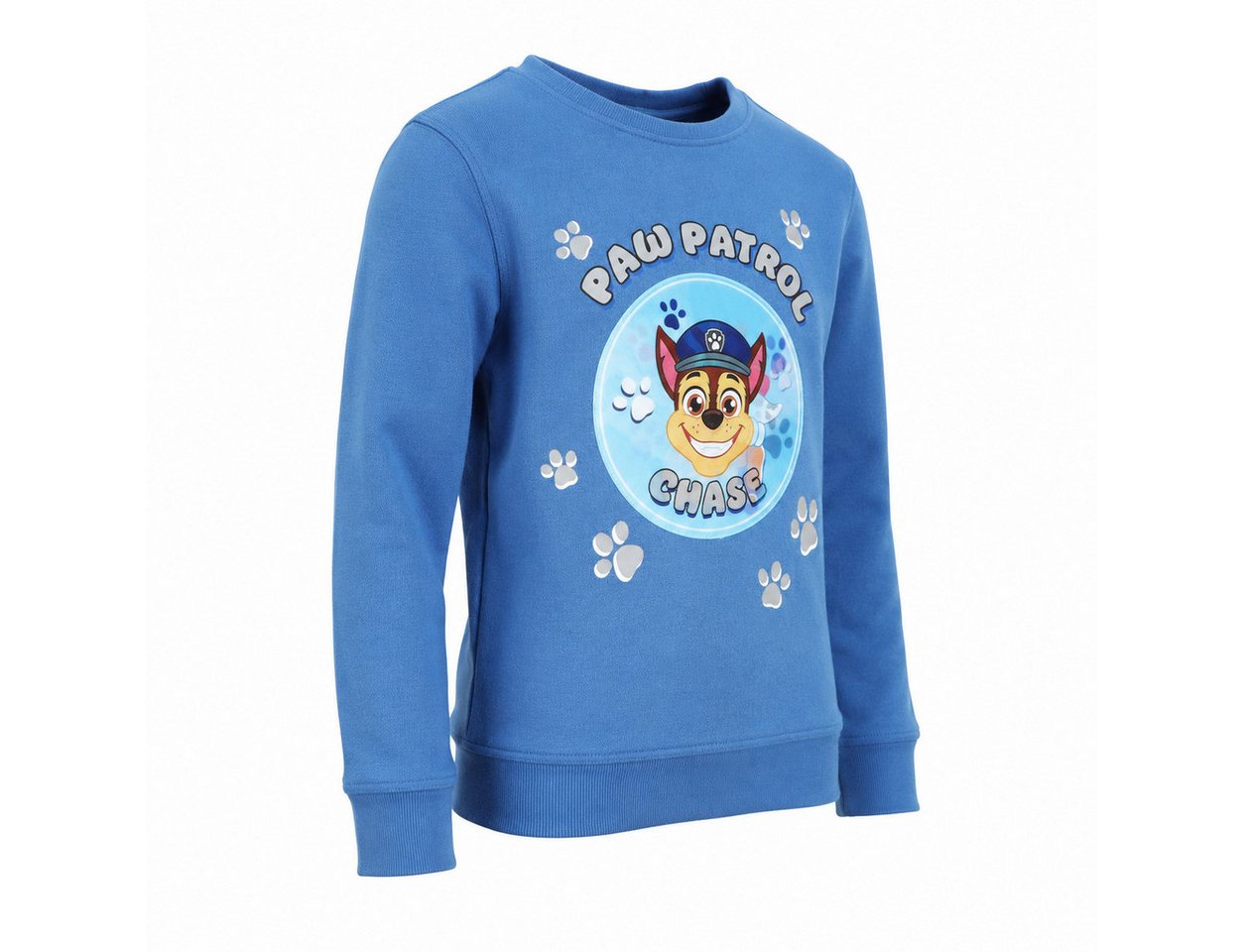 PAW PATROL Rundhalspullover Paw Patrol Kinder Jungen Pullover Sweater Wechselbild Gr. 98 bis 128 – Bild 4 von 5