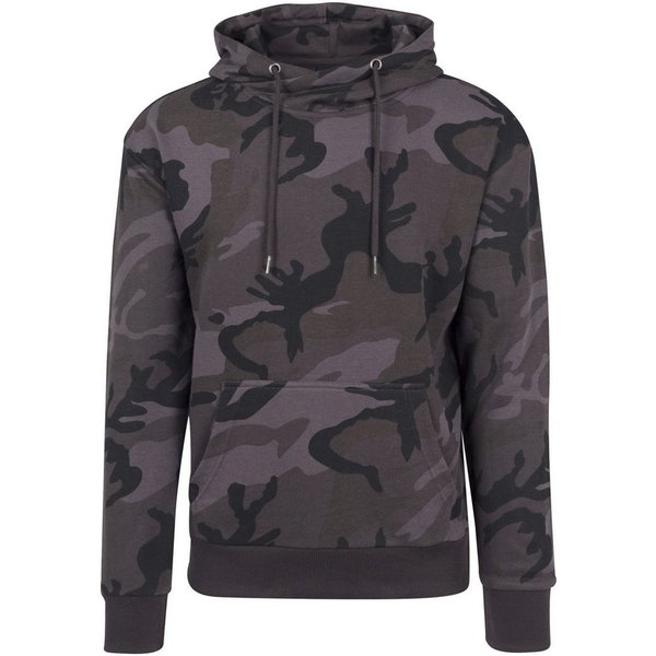 URBAN CLASSICS Rundhalspullover Urban Classics Herren High Neck Camo Hoody (1-tlg)