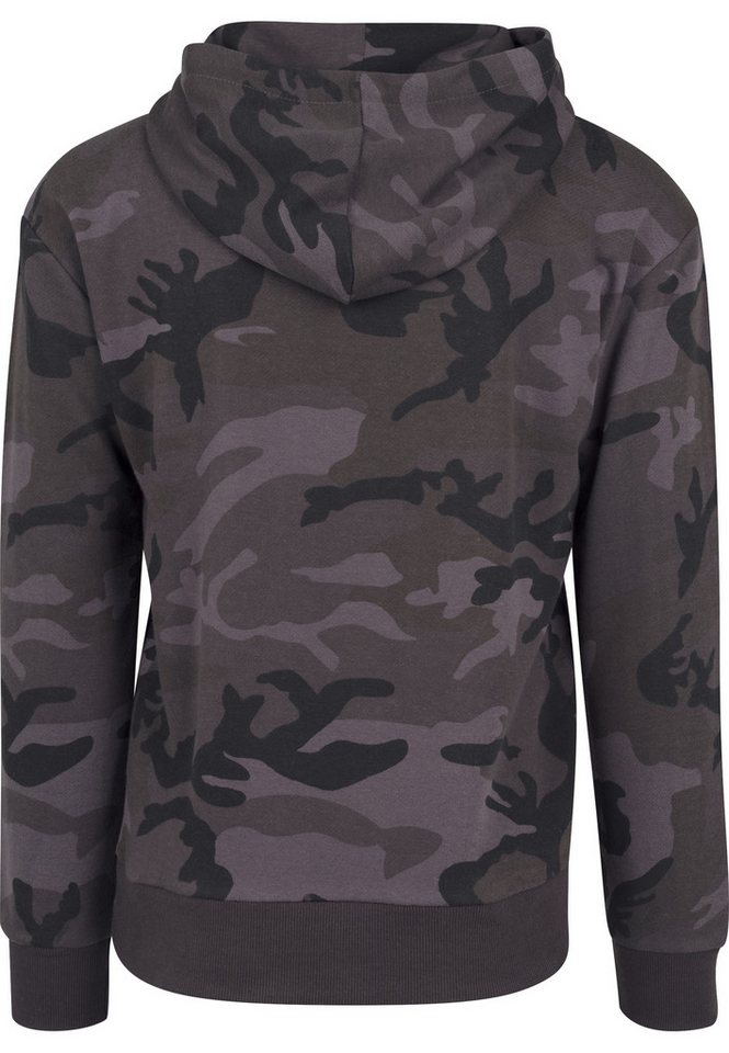 URBAN CLASSICS Rundhalspullover Urban Classics Herren High Neck Camo Hoody (1-tlg) – Bild 2 von 5