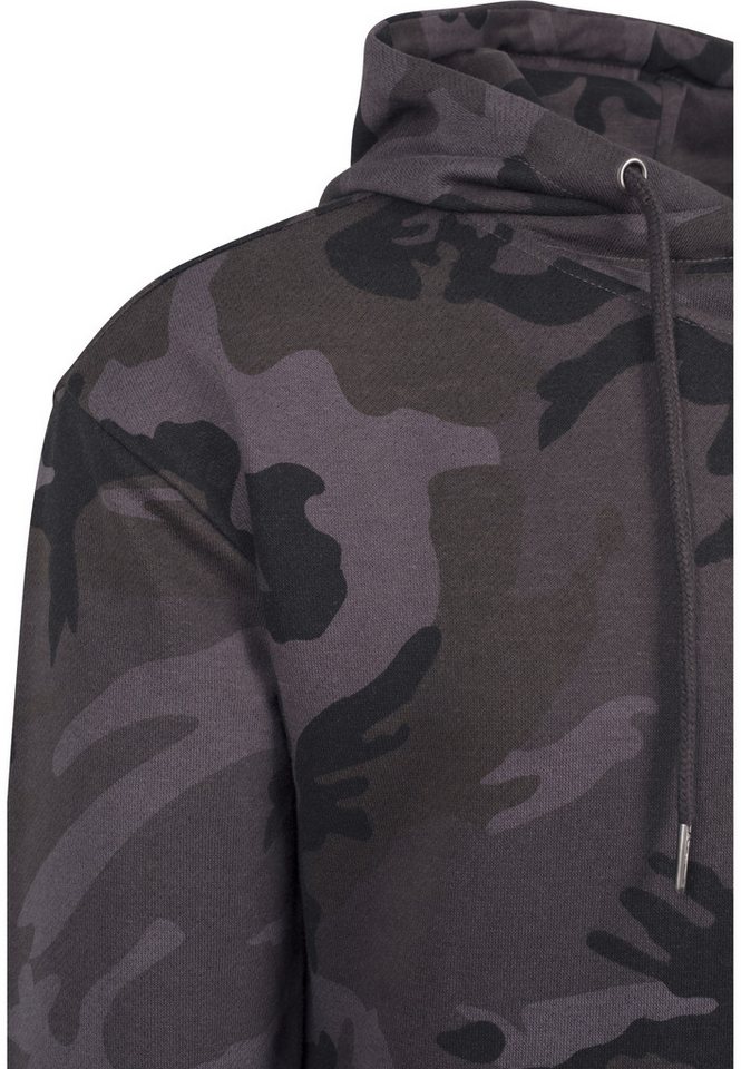 URBAN CLASSICS Rundhalspullover Urban Classics Herren High Neck Camo Hoody (1-tlg) – Bild 5 von 5
