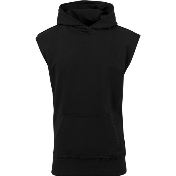 URBAN CLASSICS Rundhalspullover Urban Classics Herren Open Edge Sleeveless Hoody (1-tlg)