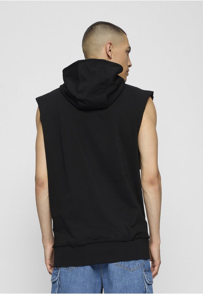 URBAN CLASSICS Rundhalspullover Urban Classics Herren Open Edge Sleeveless Hoody (1-tlg) – Bild 5 von 5