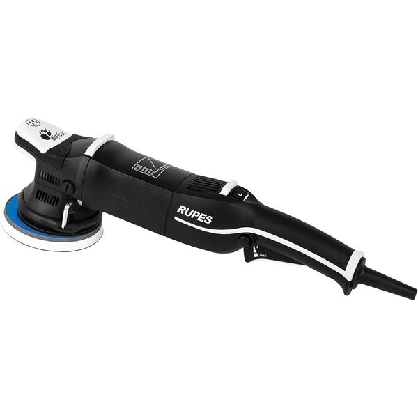 RUPES Exzenter Poliermaschine Profi LHR 15 Mark 3, LHR15III/STD, 3000 min. U/min, 5200 max. U/min, Ø 125 mm, Freilaufend - Ergonomisch - Drehzahlregulierung