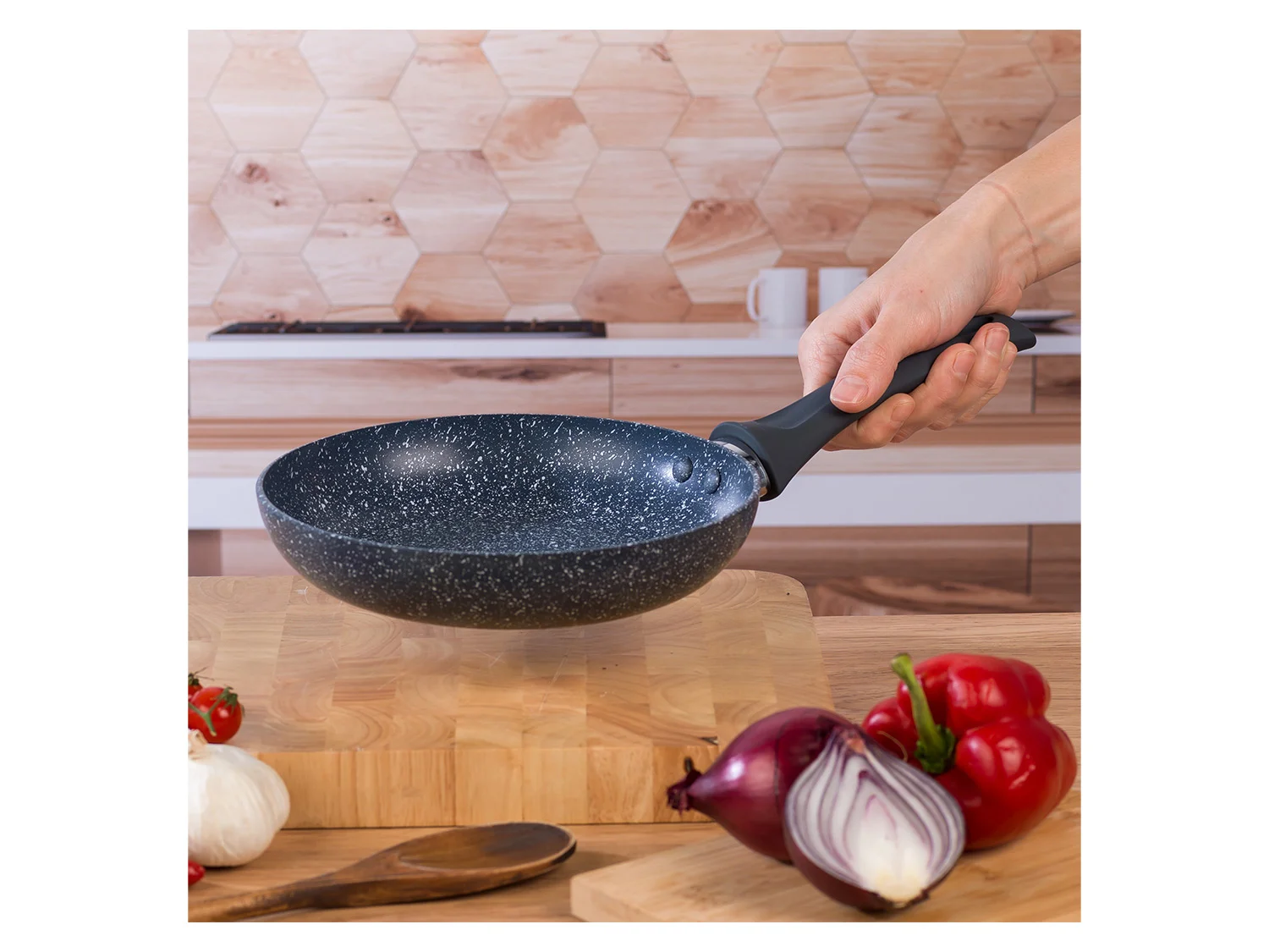 RUSSELL HOBBS Aluminium Nightfall Collection Blue Marble (Bratpfanne, 20cm) – Bild 2 von 4