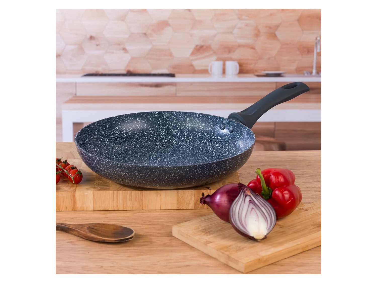 RUSSELL HOBBS Aluminium Nightfall Collection Blue Marble (Bratpfanne, 28cm) – Bild 4 von 4