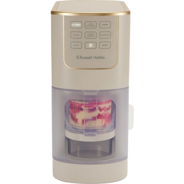 RUSSELL HOBBS Eismaschine Chilluxe 28750-56, für Eiscreme, Sorbet, FrozenYoghurt & Milkshake