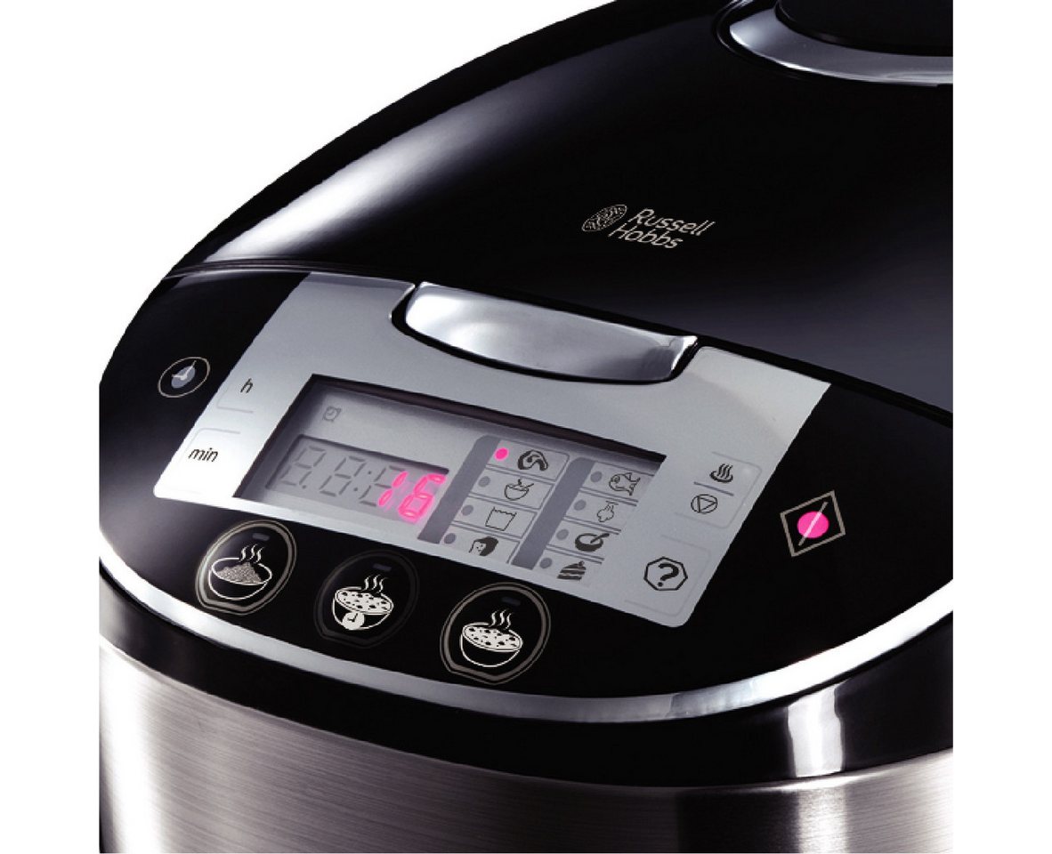 RUSSELL HOBBS Multikocher 21850-56, 900 W, 5 l Schüssel, 11-in-1, 5 Liter, digitales Display, Anti-Kondensations-Deckel – Bild 5 von 5