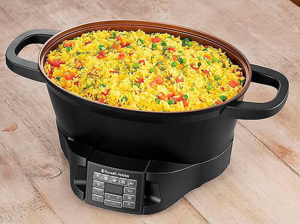RUSSELL HOBBS Multikocher 28270-56, 750 W, 6,5 l Schüssel, 6,5 l,digitales Display, 8 Kochfunktionen, Spülmaschinengeeignet – Bild 3 von 5