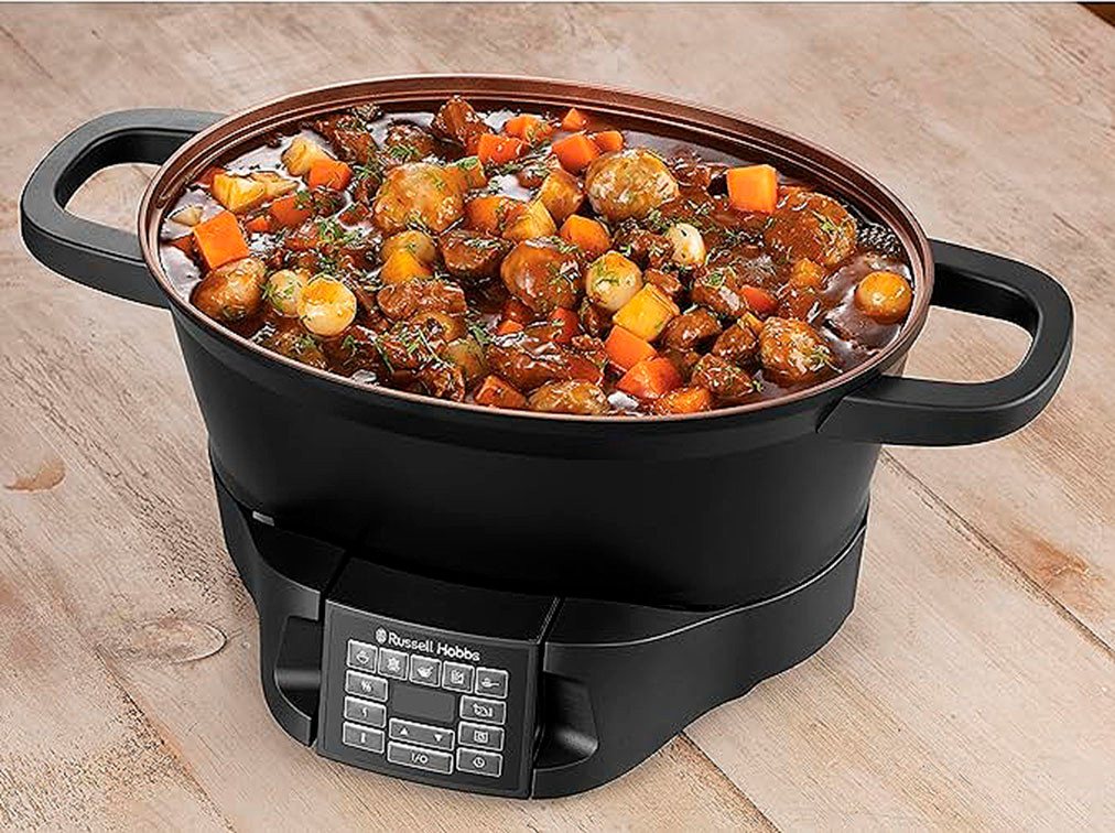 RUSSELL HOBBS Multikocher 28270-56, 750 W, 6,5 l Schüssel, 6,5 l,digitales Display, 8 Kochfunktionen, Spülmaschinengeeignet – Bild 4 von 5