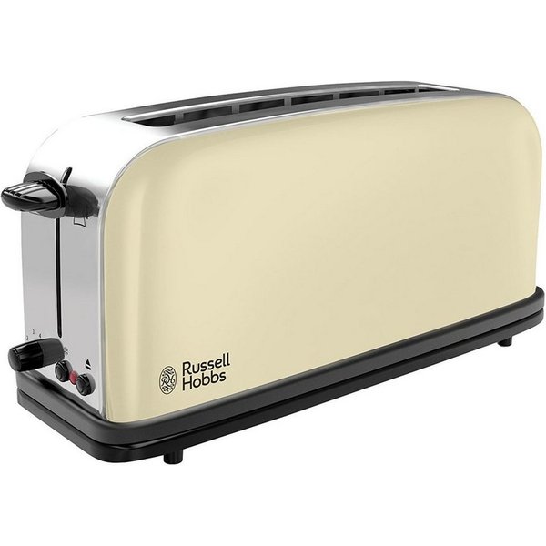 RUSSELL HOBBS Toaster Langschlitz Colours Plus+ Classic Cream 21395-56 1000W, für 2 Scheiben, 1000 W