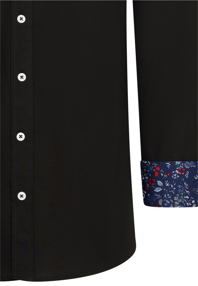 Rusty Neal Langarmhemd mit filigranen Blumenprints – Bild 3 von 3
