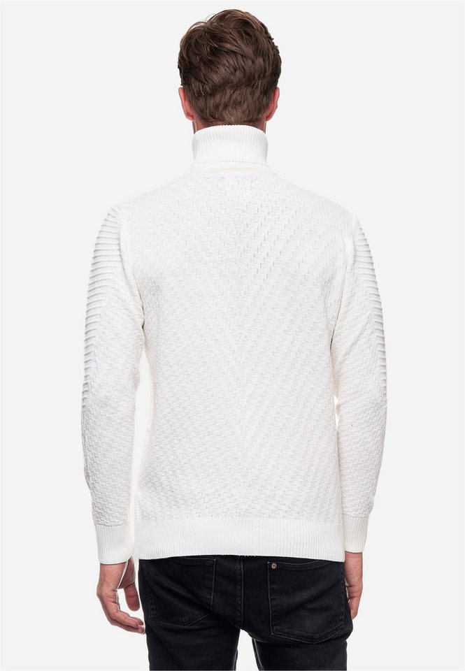 Rusty Neal Rollkragenpullover in stilvollem Feinstrick – Bild 4 von 5