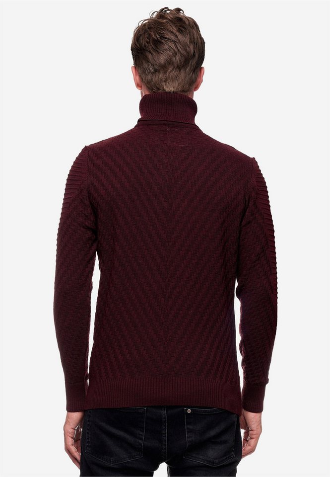 Rusty Neal Rollkragenpullover in stilvollem Feinstrick – Bild 4 von 5